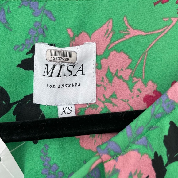 MISA Los Angeles Amalya Dress in Peony Floral Mini - Picture 8 of 10